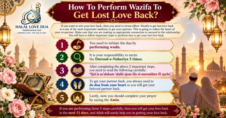 Wazifa to get lost love back